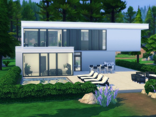  The Sims Resource: Modern Vacation Home by Summerr Plays