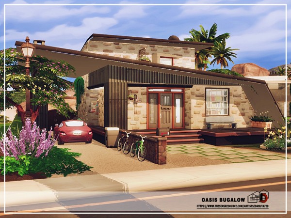  The Sims Resource: Oasis Bugalow by Danuta720
