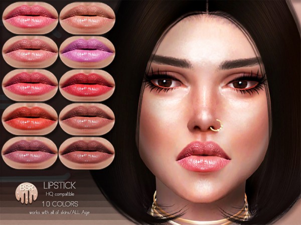  The Sims Resource: Lipstick BM24 by busra tr