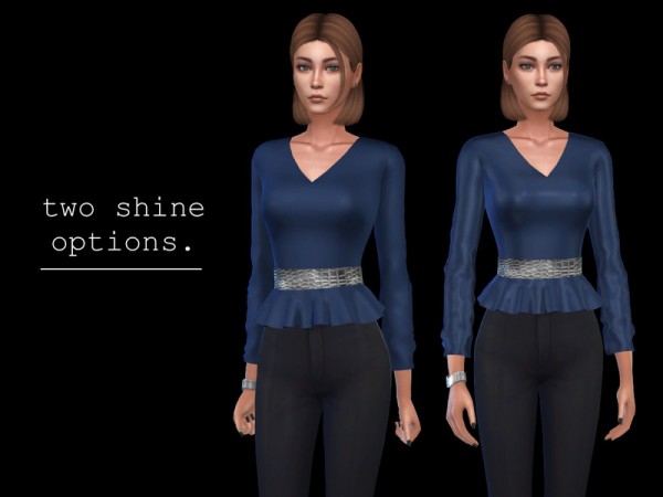  The Sims Resource: Anna top by Pipco