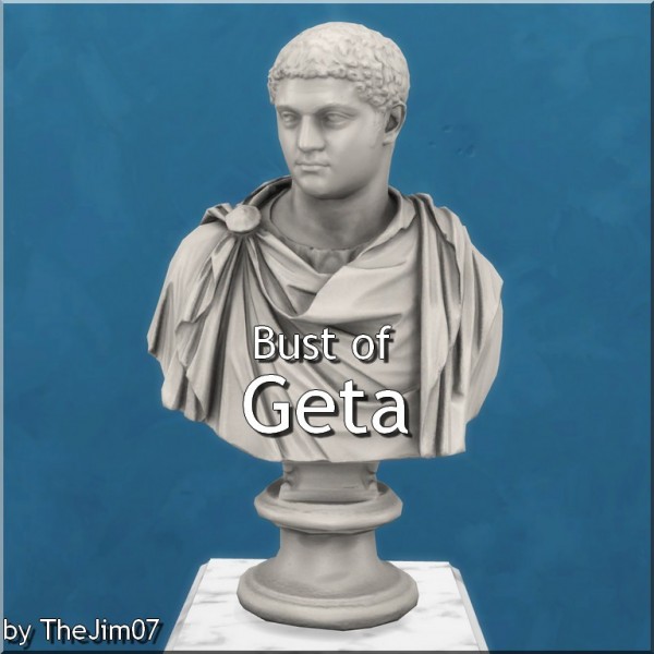  Mod The Sims: Bust Of Geta by TheJim07