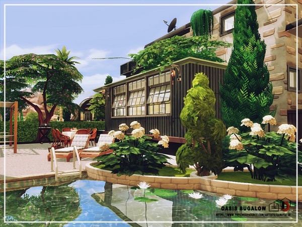  The Sims Resource: Oasis Bugalow by Danuta720