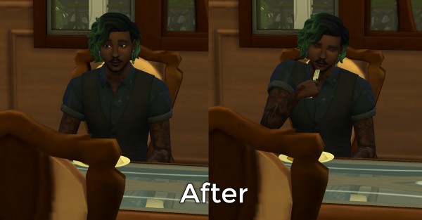  Mod The Sims: No Spicy Food Reaction by RobinKLocksley
