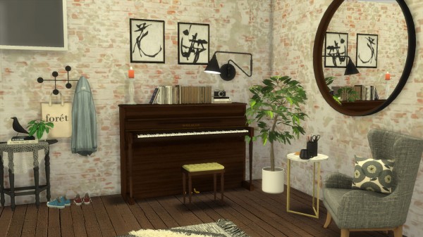  Mod The Sims: Small British piano by PeterJames88