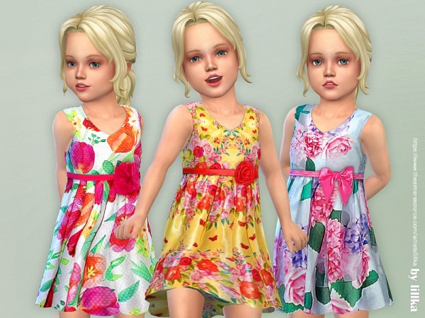  The Sims Resource: Toddler Dresses Collection P132 by lillka
