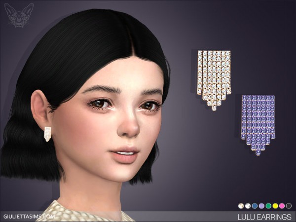 Giulietta Sims: Lulu Earrings For Kids