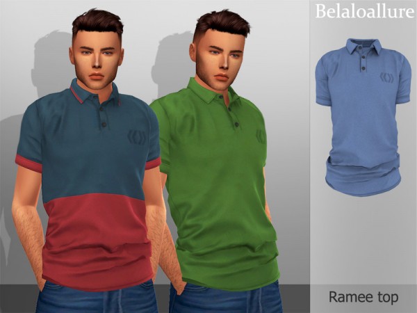 The Sims Resource: Belaloallure Ramee top by belal1997 • Sims 4 Downloads
