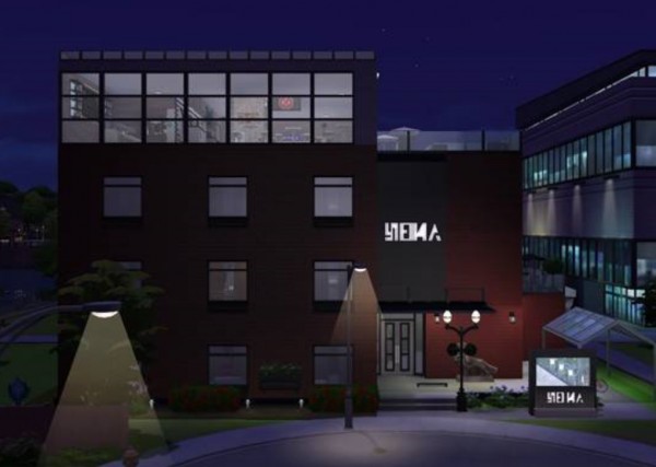  Luniversims: Celeb Sims, Tidal Tower, New Dorm by  versatility20