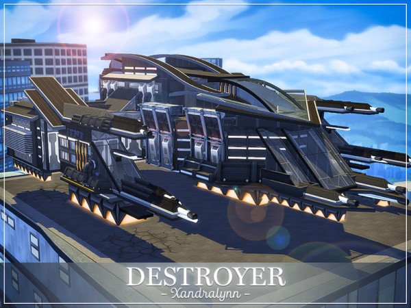  The Sims Resource: Destroyer House by Xandralynn
