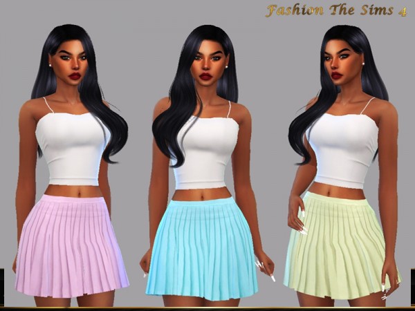  The Sims Resource: Skirt Janaina by LYLLYAN