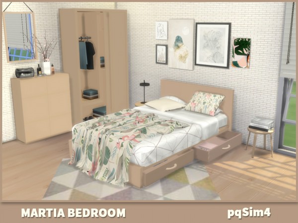 PQSims4: Martia Bedroom