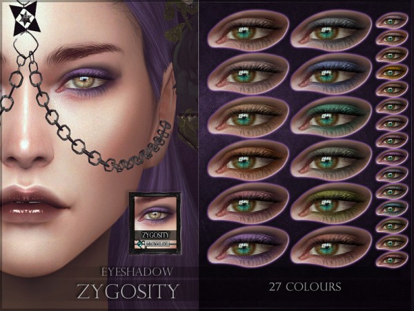  The Sims Resource: Zygosity Eyeshadow by RemusSirion