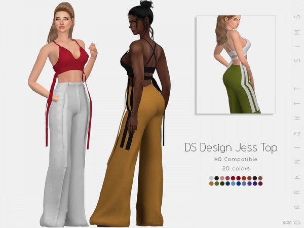  The Sims Resource: Design Jess Top by DarkNighTt