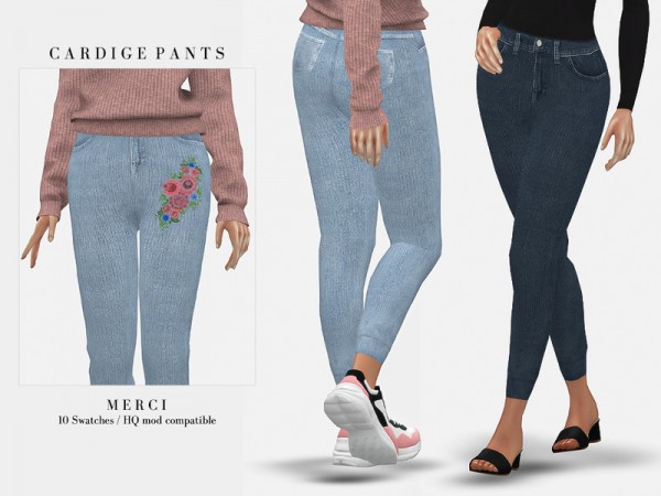  The Sims Resource: Cardige Pants by Merci