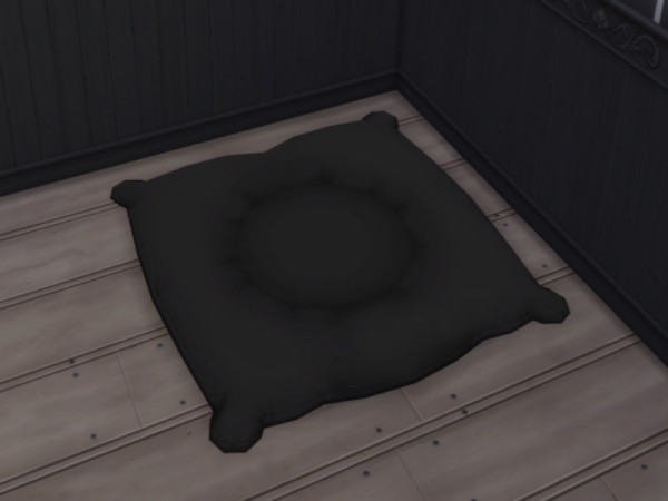  Mod The Sims: One Colored Animal Bedding by BlueHorse