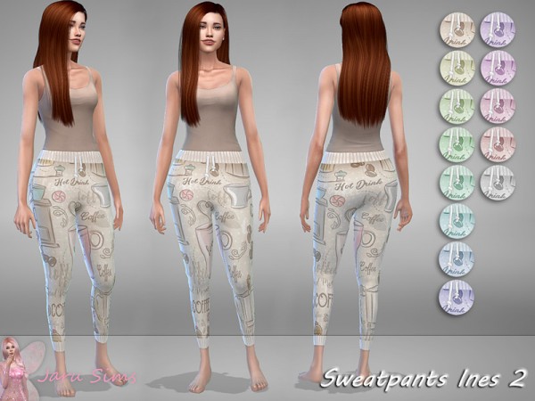  The Sims Resource: Sweatpants Ines 2 by Jaru Sims
