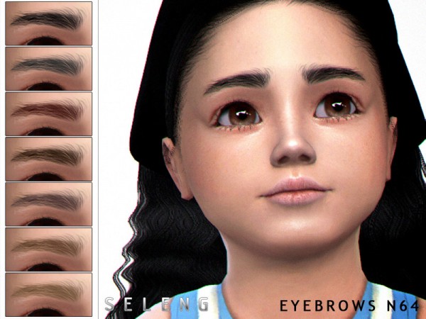  The Sims Resource: Eyebrows N64 by Seleng
