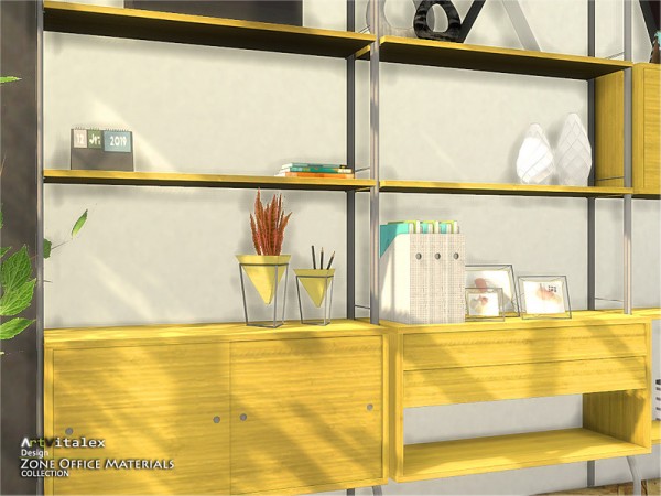  The Sims Resource: Zone Office Materials by ArtVitalex