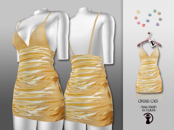  The Sims Resource: Dress C161 by turksimmer