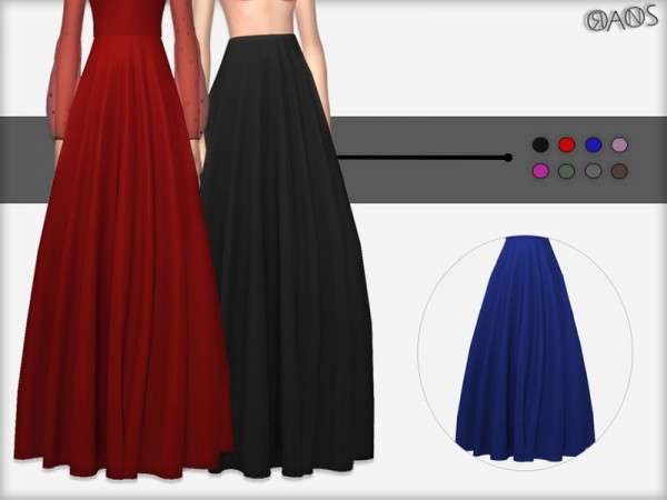  The Sims Resource: Lurex Skirt by OranosTR