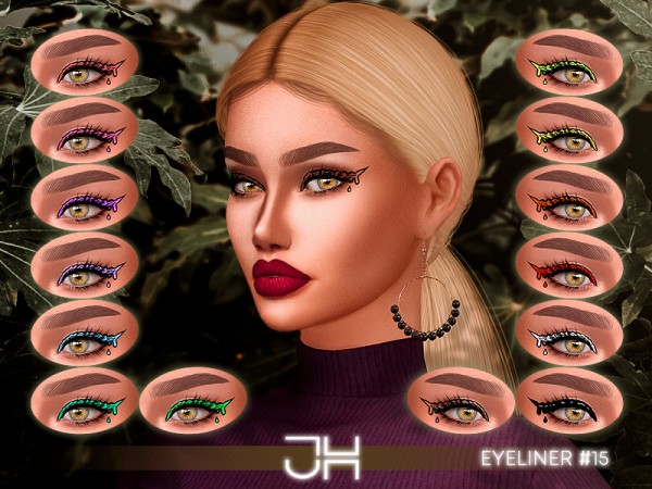  The Sims Resource: Eyeliner 15 by Jul Haos
