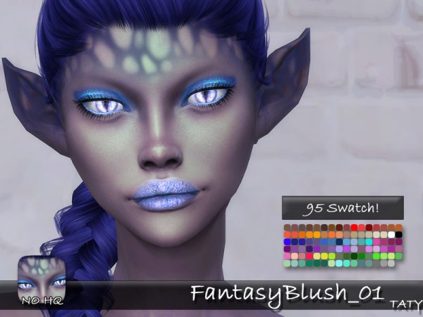  The Sims Resource: Fantasy Blush 01 by tatygagg