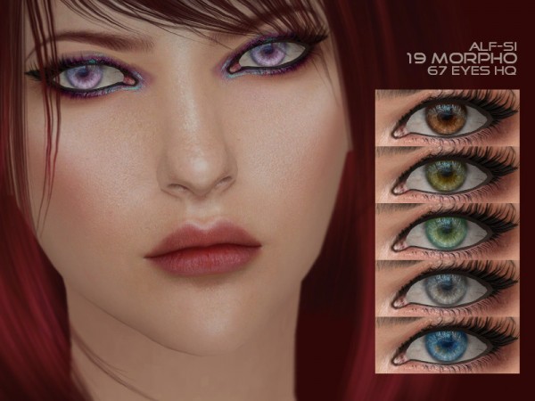  The Sims Resource: Morpho   Eyes 19 HQ by Alf si