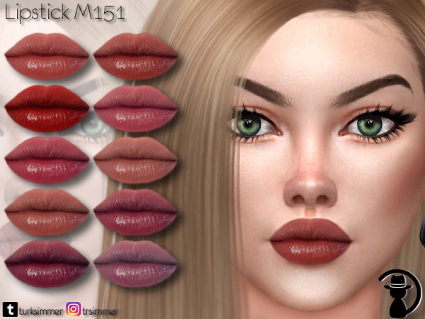  The Sims Resource: Lipstick M151 by turksimmer