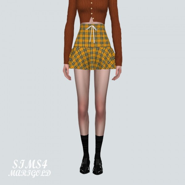  SIMS4 Marigold: A Sporty Mini Skirt