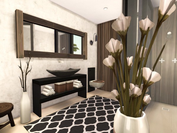  The Sims Resource: Modern Summer Residence   No CC by Sarina Sims
