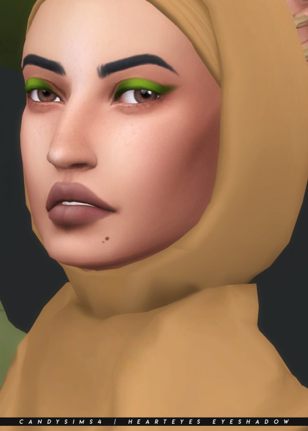  Candy Sims 4: Heart Eyes and Eyeshadow