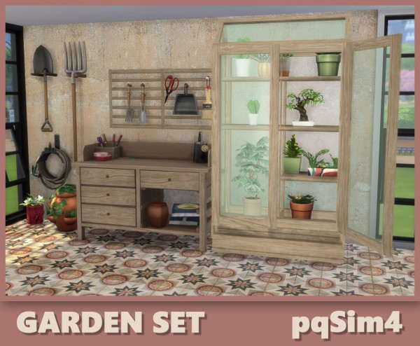  PQSims4: Garden Set