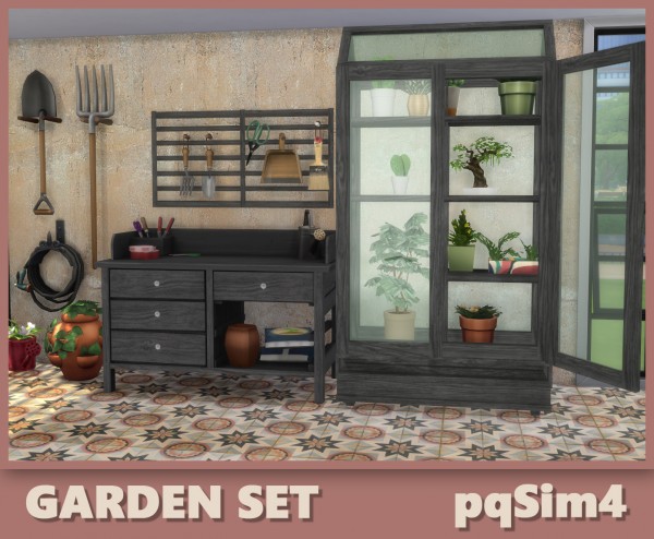  PQSims4: Garden Set