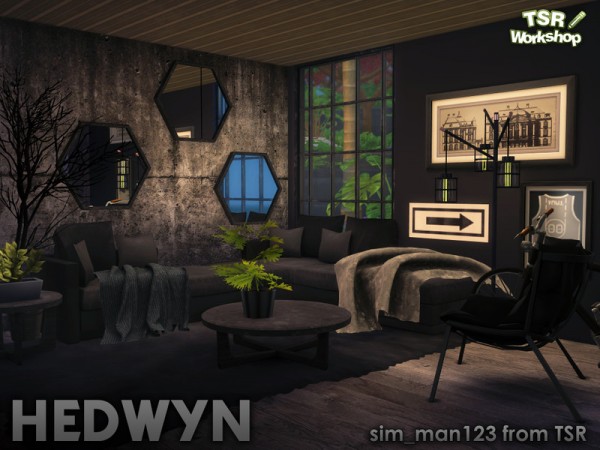  The Sims Resource: Hedwyn Living Room by sim man123