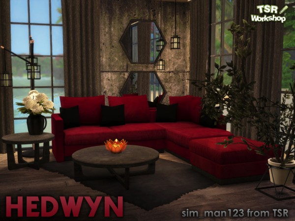  The Sims Resource: Hedwyn Living Room by sim man123