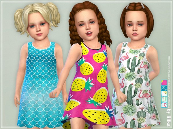  The Sims Resource: Toddler Dresses Collection P138 by lillka