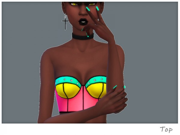  The Sims Resource: Rockin Top by Saruin