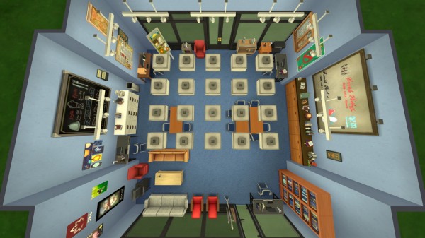  Mod The Sims: Group Study Room F   Community by fabfrnkie