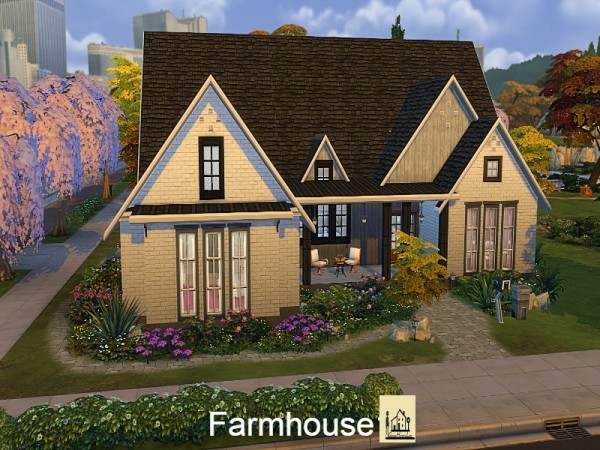  The Sims Resource: Farmhouse 1 by GenkaiHaretsu