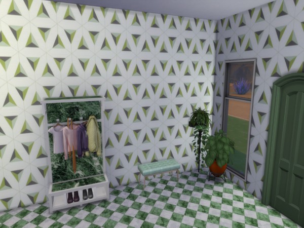  The Sims Resource: Pythagoras 3 Walls by lavilikesims