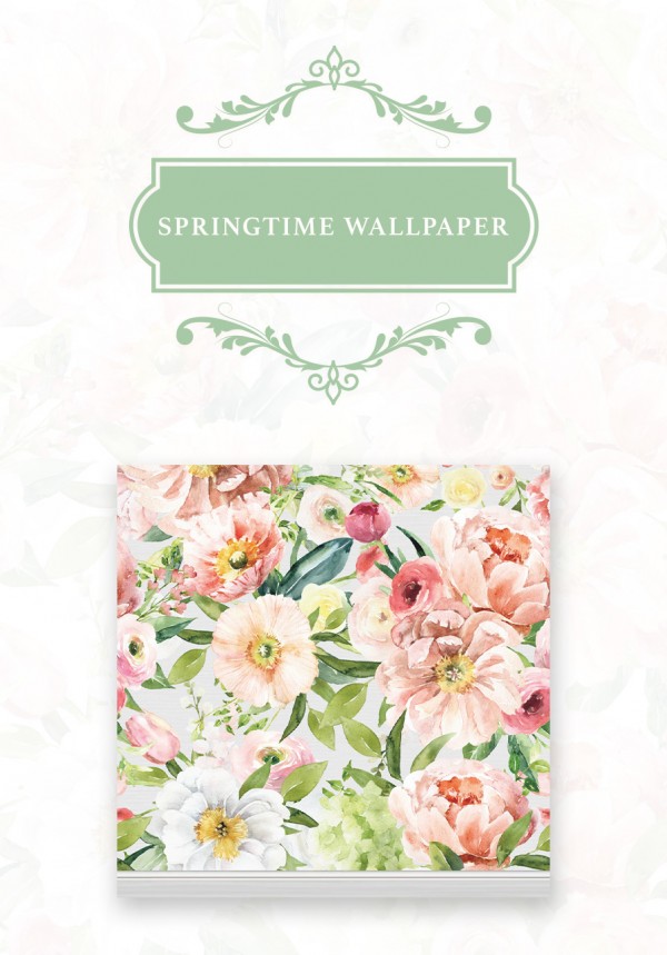  Simplistic: Springtime Wallpaper
