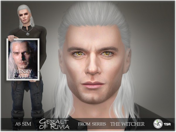  The Sims Resource: The Witcher   Geralt of Rivia by BAkalia