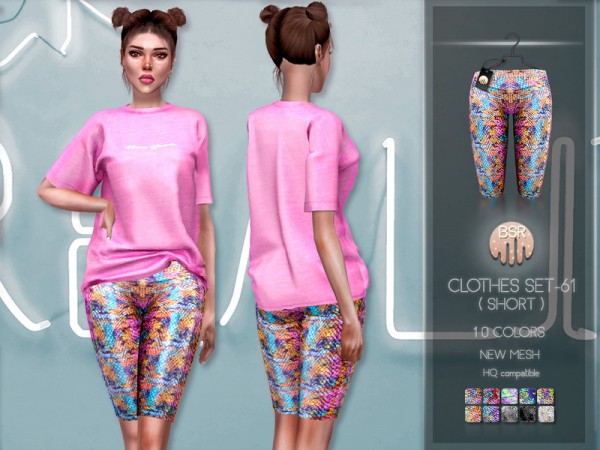  The Sims Resource: Clothes SET 61 (Shorts) BD238 by busra tr