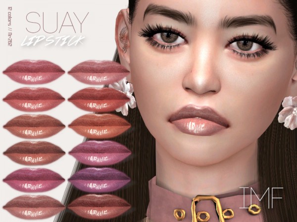 The Sims Resource: Suay Lipstick N.262 by IzzieMcFire