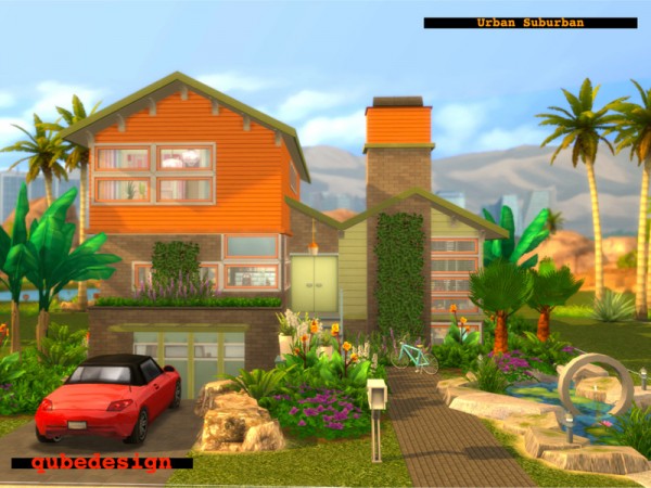  The Sims Resource: Urban Suburban (No CC) by QubeDesign