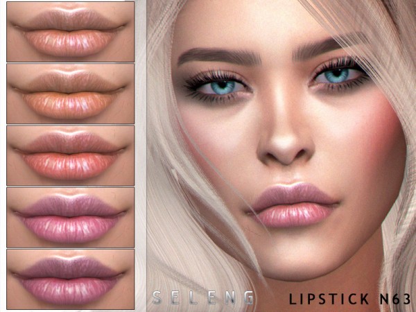  The Sims Resource: Lipstick N63 by Seleng