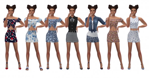  Sims 4 Sue: Short Skirt