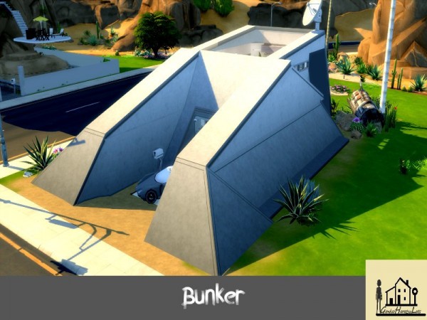  The Sims Resource: Apocalypse Bunker by GenkaiHaretsu