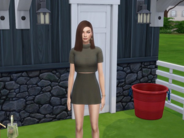  The Sims Resource: Clarrisa Hamm by Mini Simmer