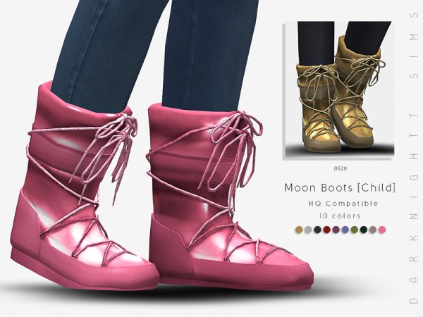  The Sims Resource: Moon Boots by DarkNighTt